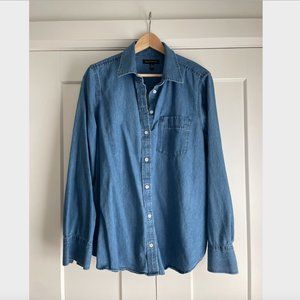 Banana Republic - Women's XL Tall denim button down shirt